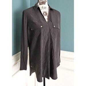 Mint Velvet 10 Utility Tunic Top Olive Fall